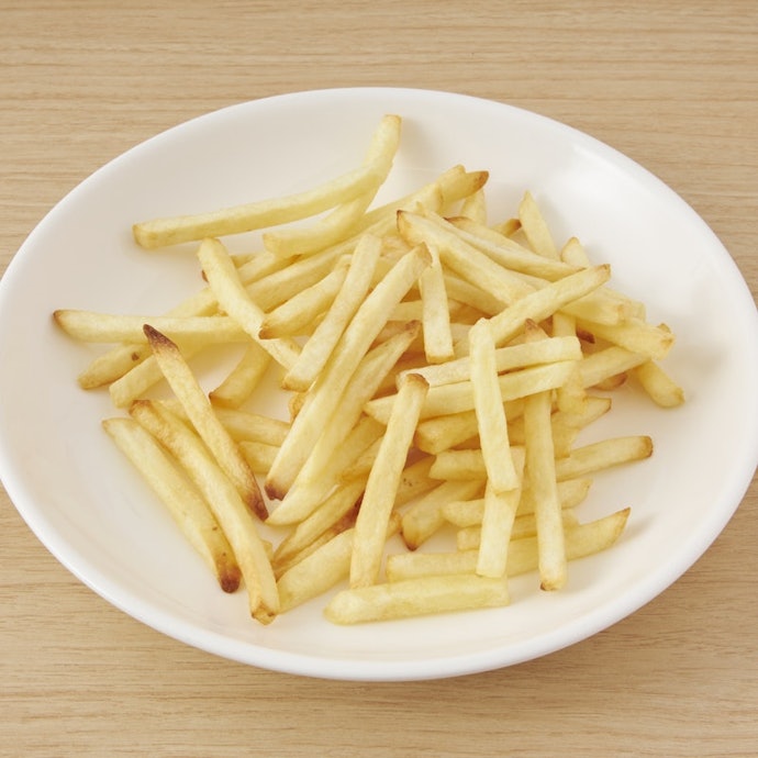 冷凍揚げ物の仕上がりも十分。ポテトはサクサク&ホクホクの食感に