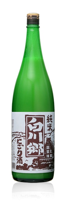 火入れをしたにごり酒は、とろっとした味わい