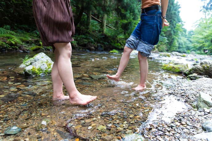 川の水を使うなら、浄水フィルター付きがおすすめ