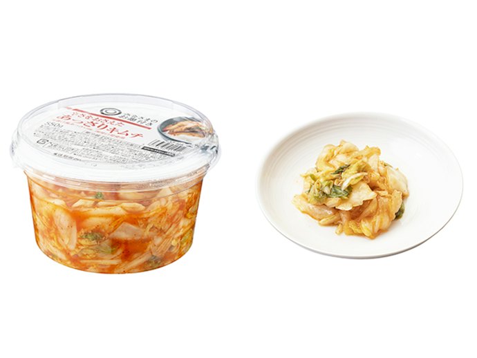 辛味が苦手な人には浅漬けタイプ