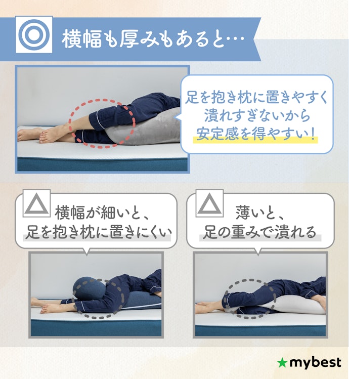 横幅・厚みがあるものを選ぼう
