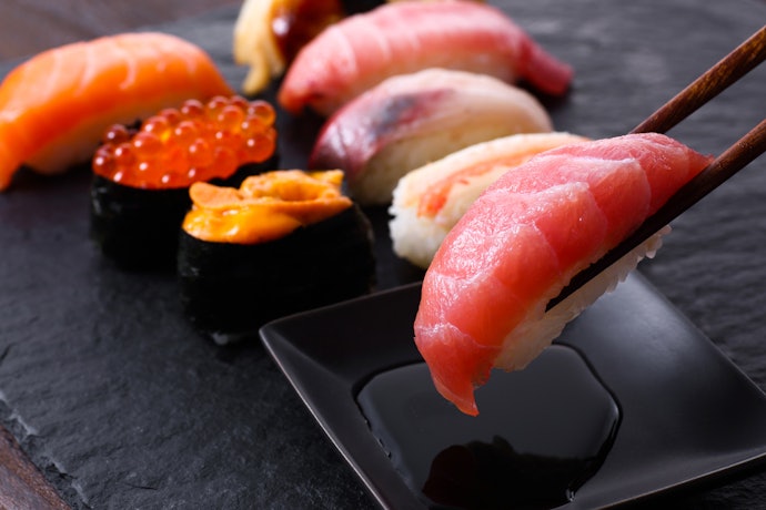 料理の取り分け用・油の多い料理には煤竹がおすすめ