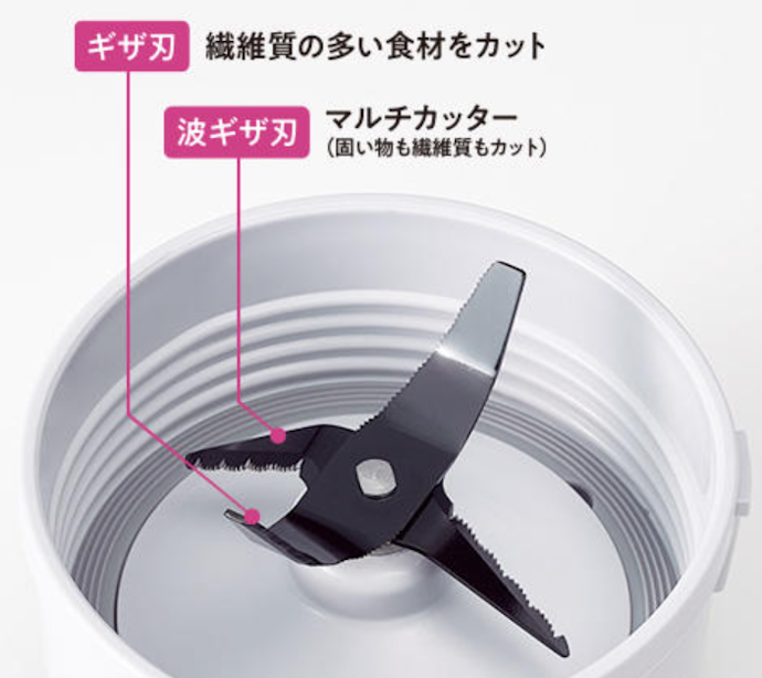 なめらかさにこだわってスムージーを作りたいなら、のこぎり刃で消費電力が210W以上のミキサーを選択