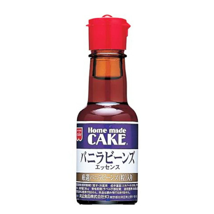 生菓子や冷菓の香りづけには、バニラエッセンスをチョイス