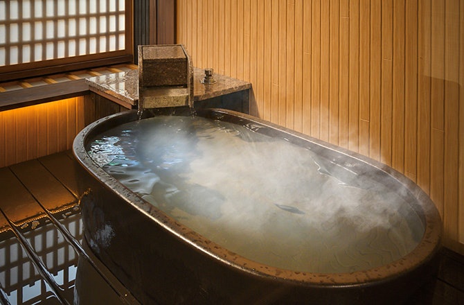 温泉にこだわるなら、客室に温泉が引いてあるかチェック