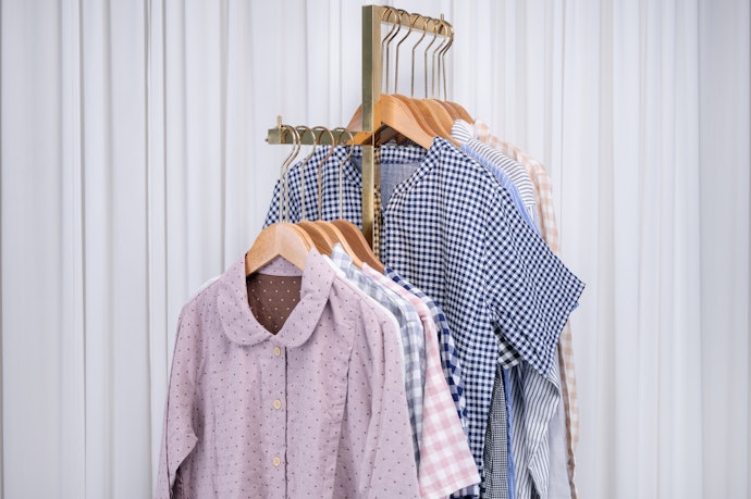 女性らしいシルエットをキープしたいなら、ワンピースタイプをチェック