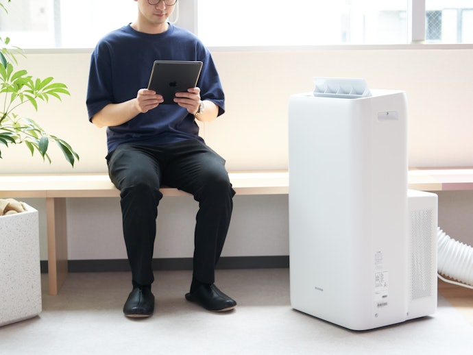 屋内で使用するメインの冷房用なら冷房能力の高い「スポットクーラー」