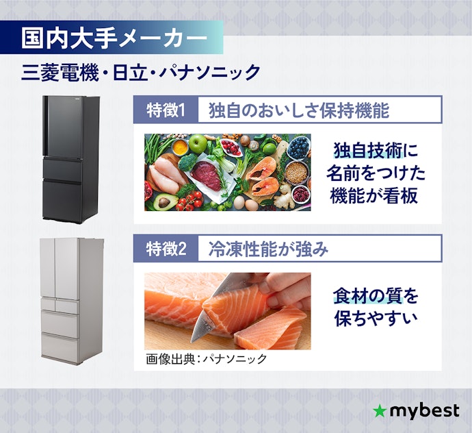 安心感満載!国内メーカーの特徴を紹介