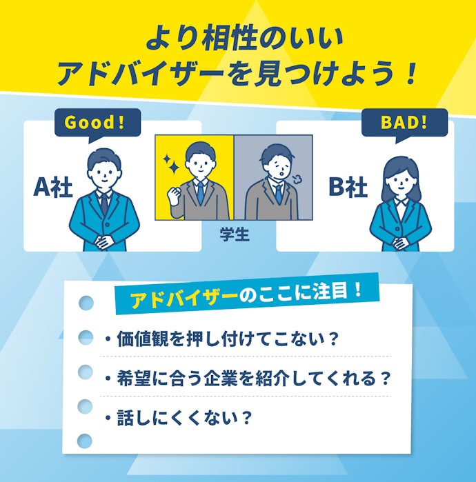面談でのチェックポイントはココ!