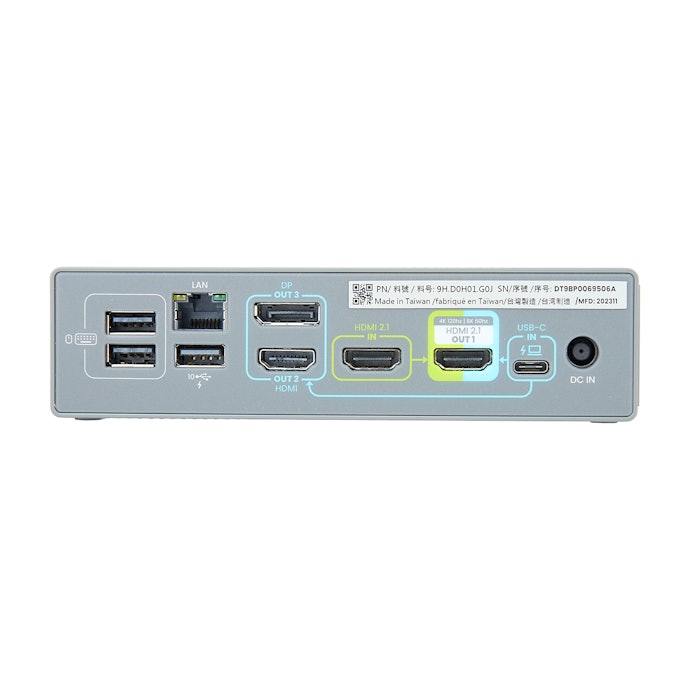 【美品】BenQ DP1310 USB-Cドッキングステーション【付属品完備】 BenQ beCreatus DP1310 13-in-1 ハイブリッドドッキング