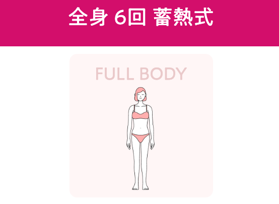 ③全身6回 蓄熱式