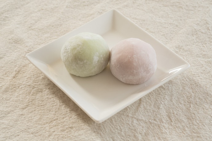 大福やおはぎには柔らかさが長持ちする「はくちょうもち」をチョイス