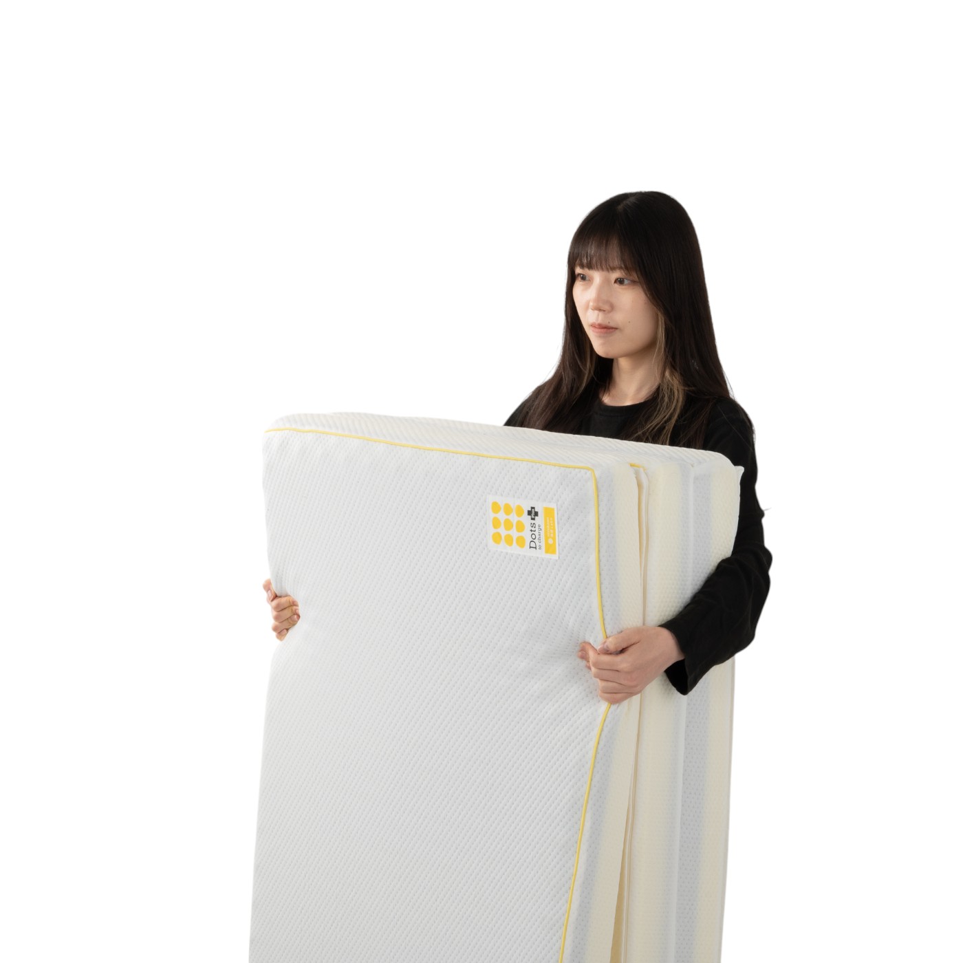 西川 Dots Plusヘルシーマットレス（2層・三つ折りタイプ