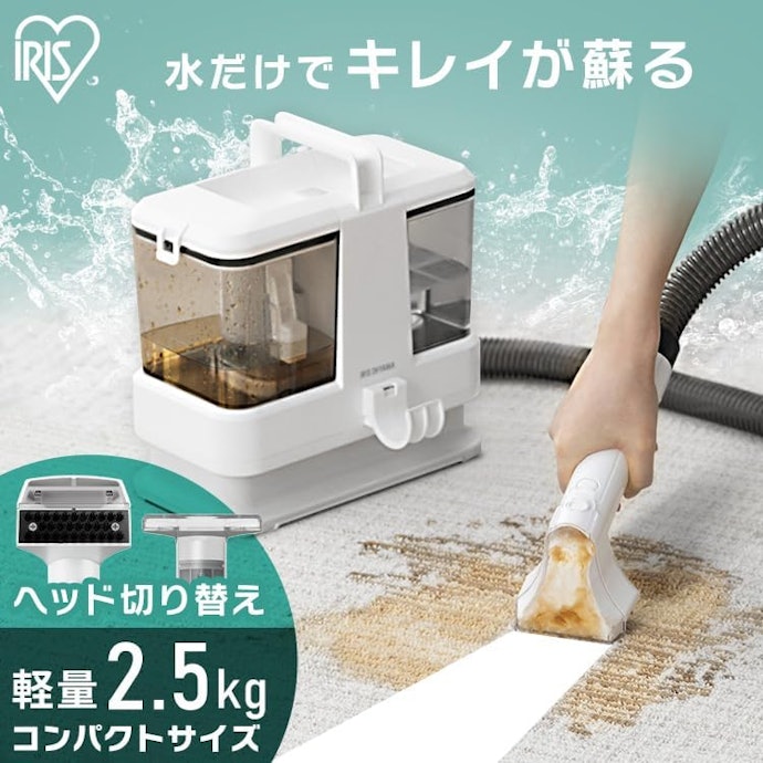 日常の掃除には、手が疲れにくい自動ポンプ式がおすすめ