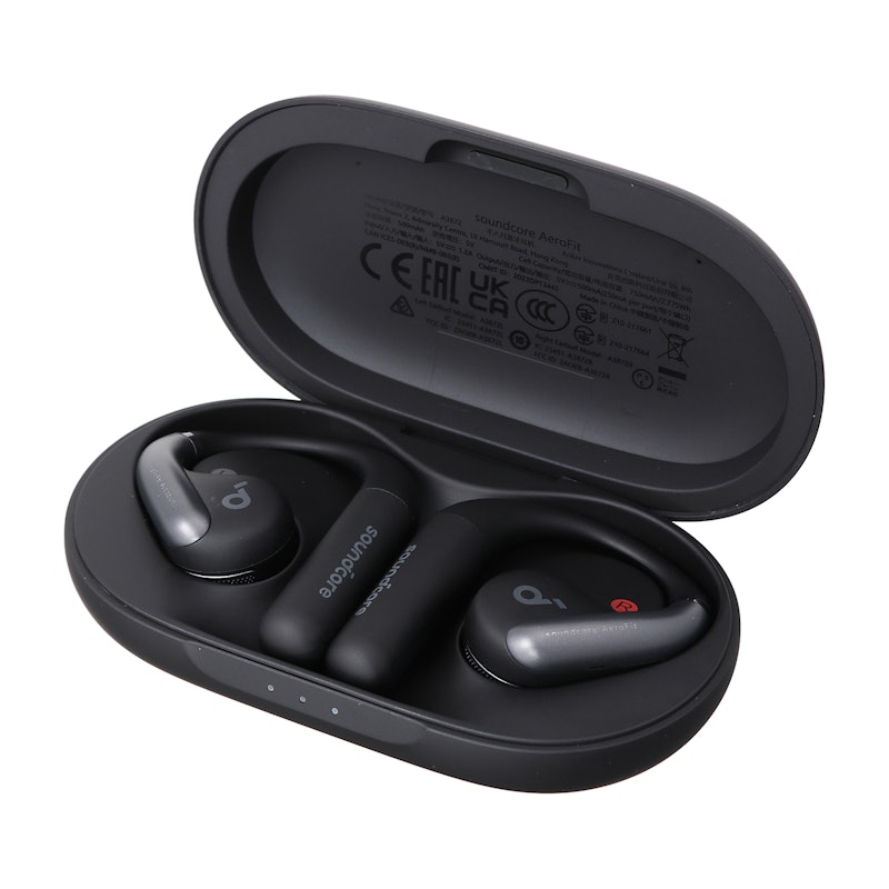 完全ワイヤレスイヤホン Anker Soundcore AeroFit ブラック Soundcore AeroFit | オープンイヤーイヤホンの製品情報 | Anker