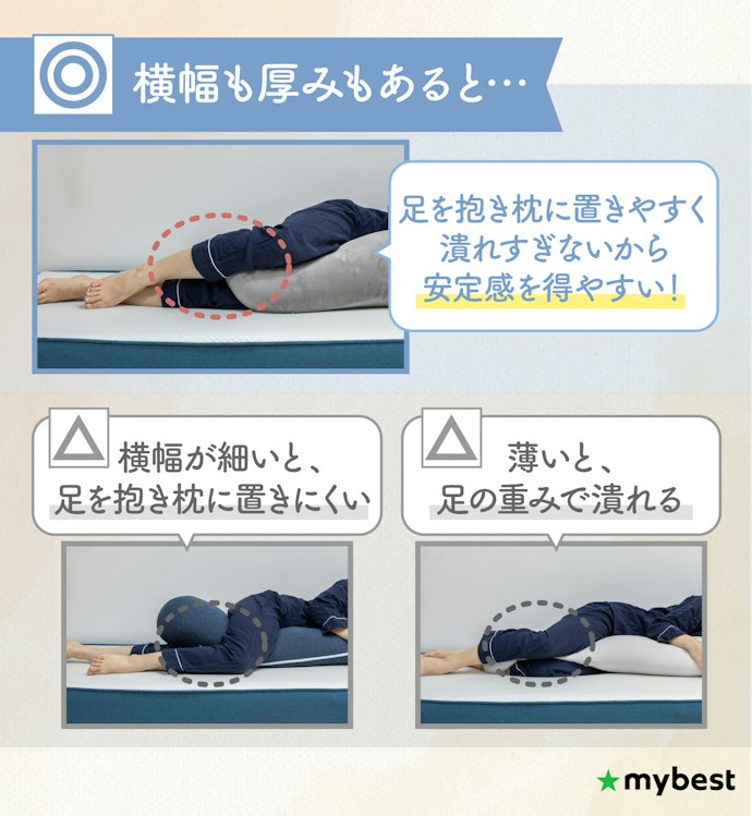 横幅・厚みがあるものを選ぼう