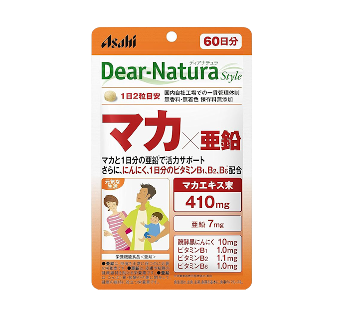 ①Dear-Natura Dear-Natura Style | マカ×亜鉛(アサヒグループ食品)