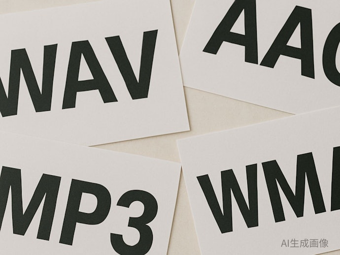 基本はWAV・MP3。WindowsはWMA、MacはAAC対応のボイスレコーダーが便利