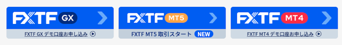 デモ口座で取引感を試してから開設できる