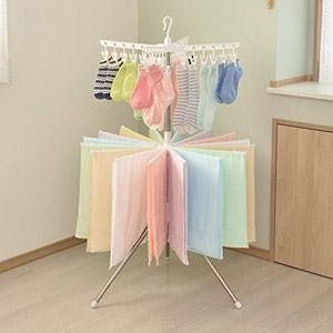 タオルの枚数が多いならパラソル型がうってつけ