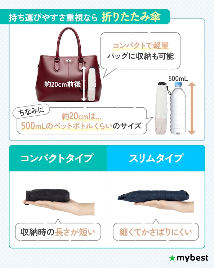 折りたたみタイプは種類が豊富!自分に合うものを選ぼう