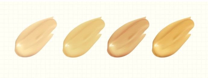 肌トーンより暗く茶色っぽい肌悩み(茶くま・そばかす・薄いシミ)にはイエロー系