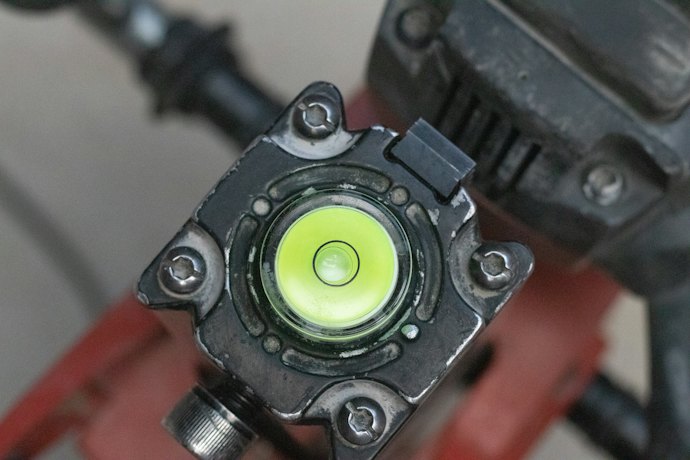 水準器はひと目で確認しやすいものが便利