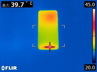 多少熱はこもるが、危険なほどではない