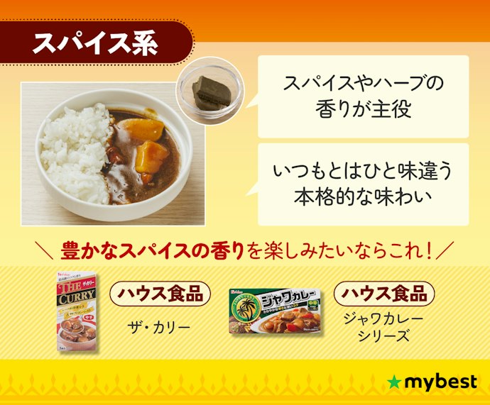 【スパイス系】スパイスとハーブの香り豊かで、本格的な味わい