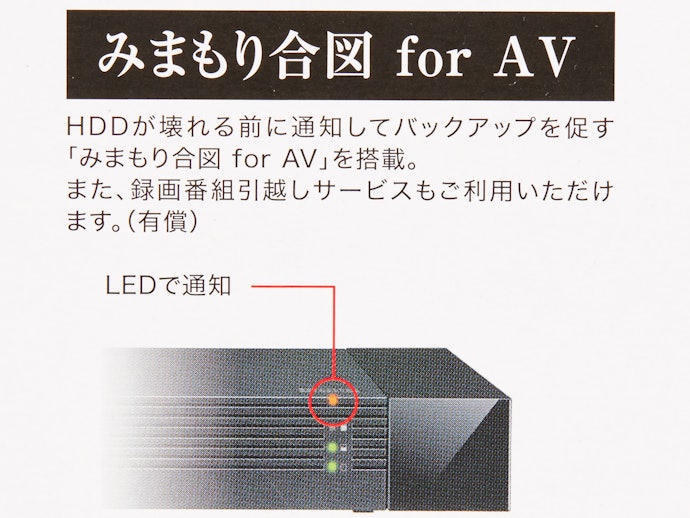 故障予測機能がついていれば買い替えの時期がわかる