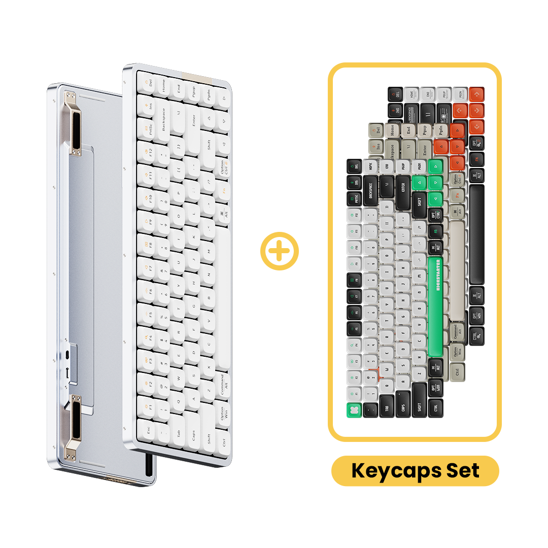 Lofree FLOW ワイヤレスキーボード ホワイト Flow84, the Smoothest Mechanical Keyboard