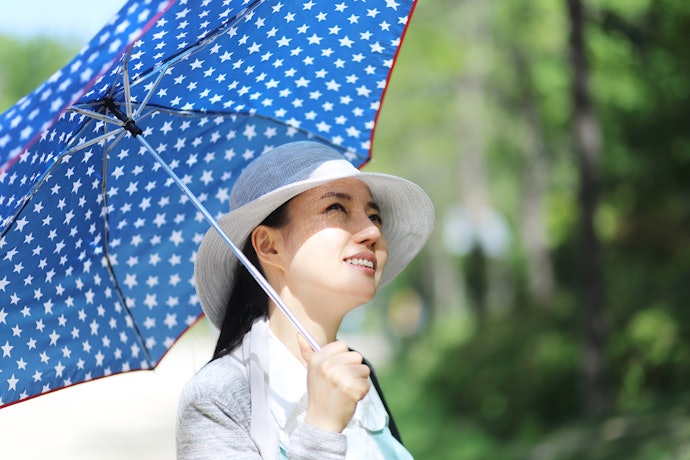 日傘としても使いたい人は、晴雨兼用のアイテムを選択