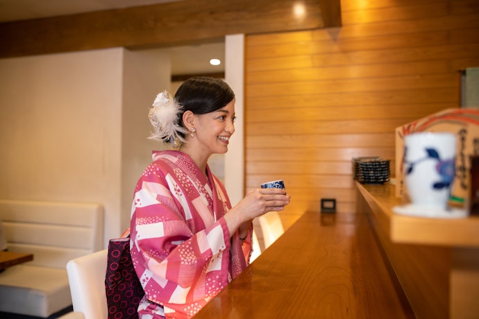 ラウンジ・バー・エステなどがあれば、1人旅でも楽しめる