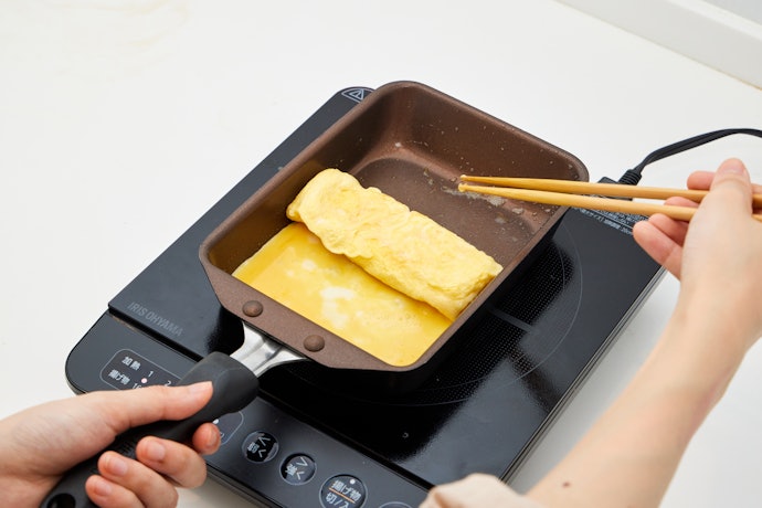 焦げ付きにくく均一に焼けるから失敗しにくい!ふわふわな卵焼きを作りたいならコレ