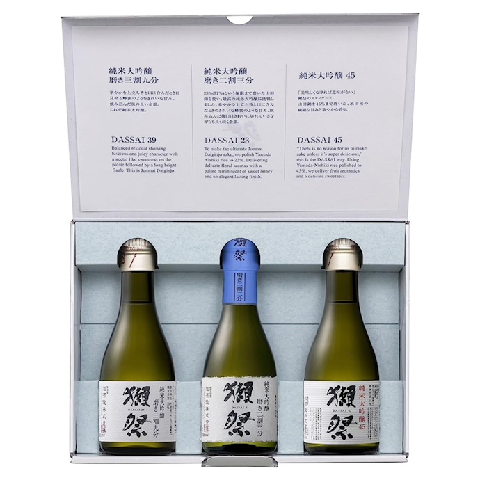 いろいろな獺祭を試したい人は、飲み比べセットを選ぶのもあり