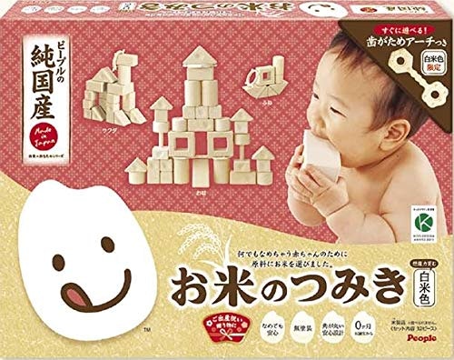 口に入れることが多い赤ちゃんには米粉製がぴったり