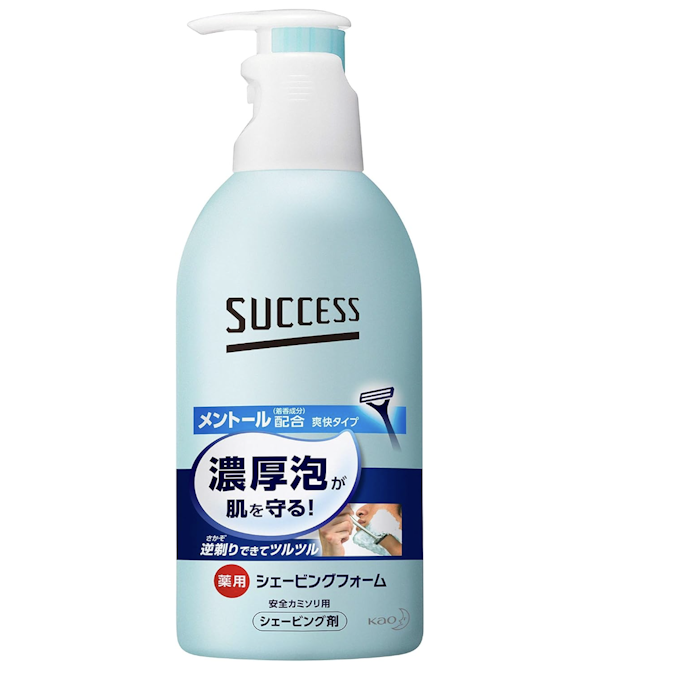 使いやすいポンプ式が魅力の「サクセス」