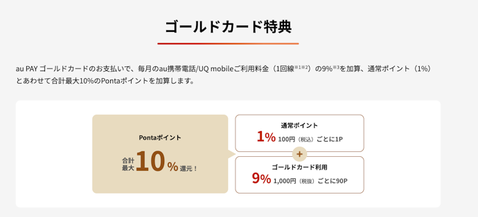 auスマホ・UQ mobileの利用料金をau PAY カードで支払う