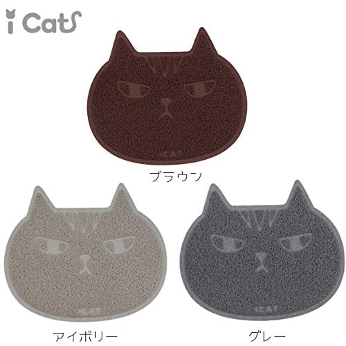 個性的なデザインが好きなら、猫柄・猫モチーフのマットがおしゃれ