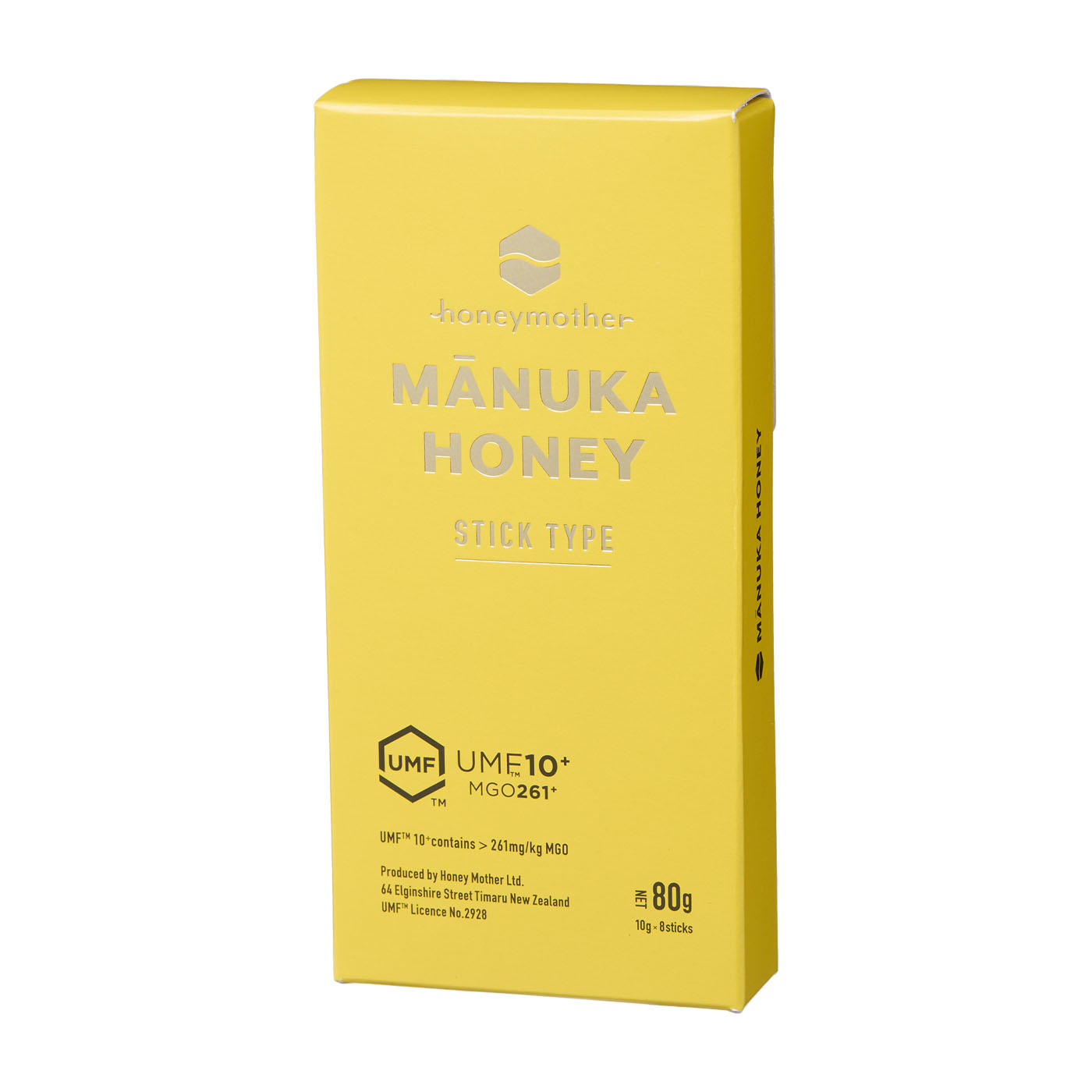 ハニーマザー スティック マヌカハニー UMF10+ 10g×8本（MGO 261