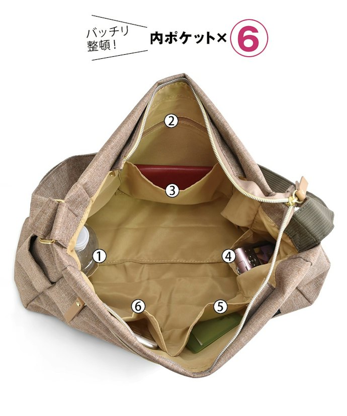 よく使うものは入る?ポケットの数・位置・大きさをチェック