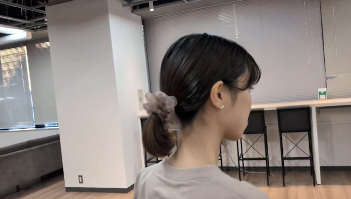 安定した動画を撮影できる。リアルに感じられるほど手ブレが補正されていた