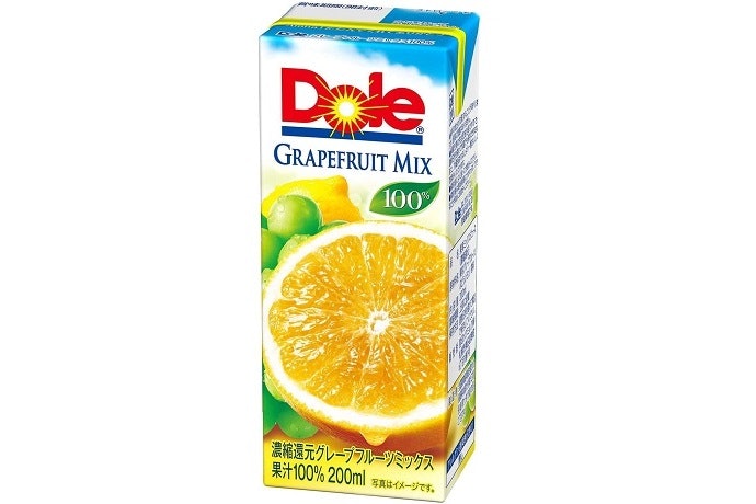 特有の苦みを楽しめるホワイトグレープフルーツジュース