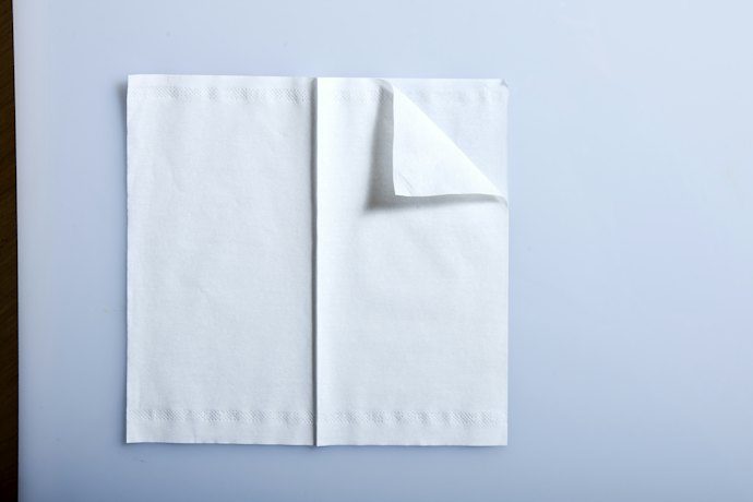 ダブル・シングルは好みでOK。薄すぎるとよれるので注意して