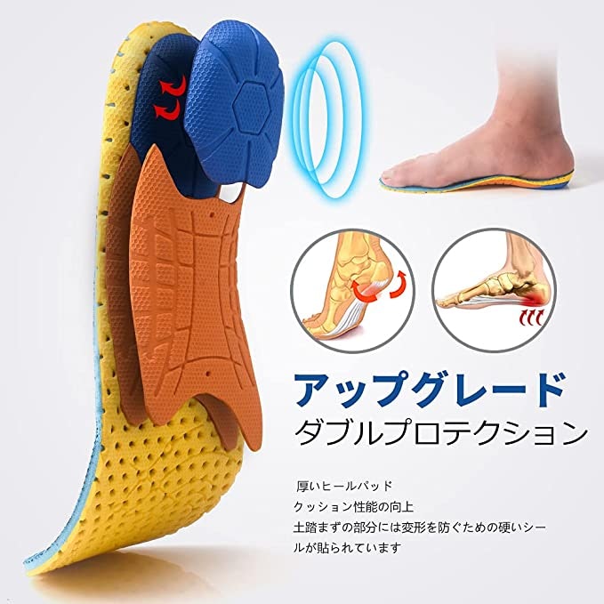 歩行サポートにはクッション性に優れたものがベター