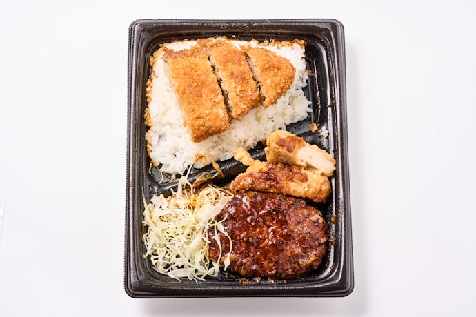 ハンバーグ・タツタ・メンチカツが勢ぞろい!肉好きは注目