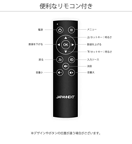 映画・動画視聴用ならリモコンつきがおすすめ