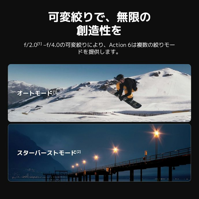 高倍率と明るさのポイントについても確認しよう