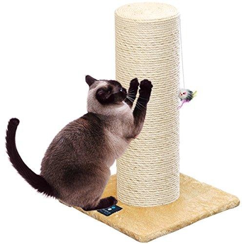 麻製は段ボール素材を好まない猫や、爪とぎ後のカスが気になる人向け