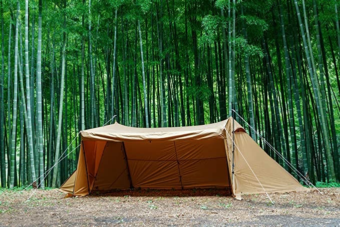 室内の広さにこだわるなら、ツーポールタイプがぴったり